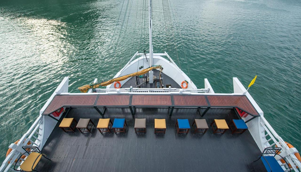 Paradise Sails Cruise Hạ Long Exterior foto
