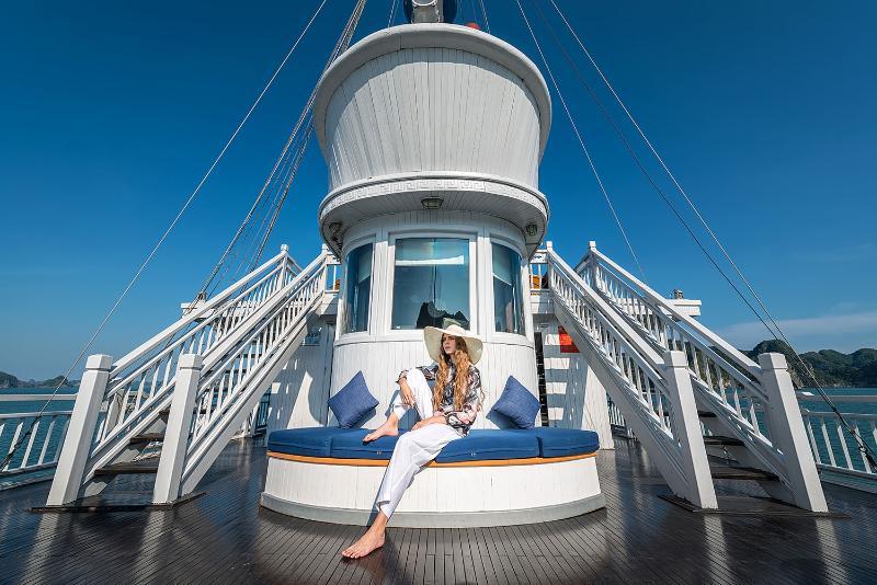 Paradise Sails Cruise Hạ Long Exterior foto